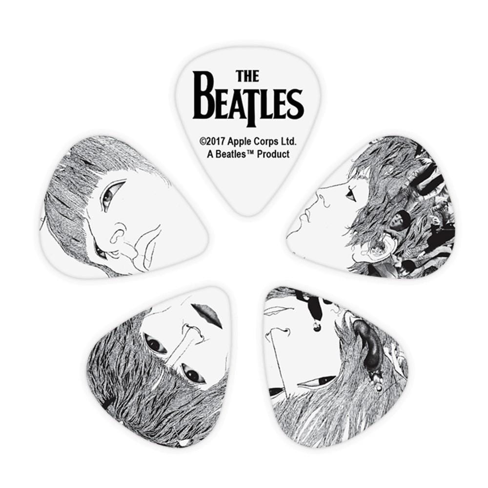 daddario picks d'addario the beatles revolver guitar picks- pack of 10 #gauges_heavy-gauge-1.0mm