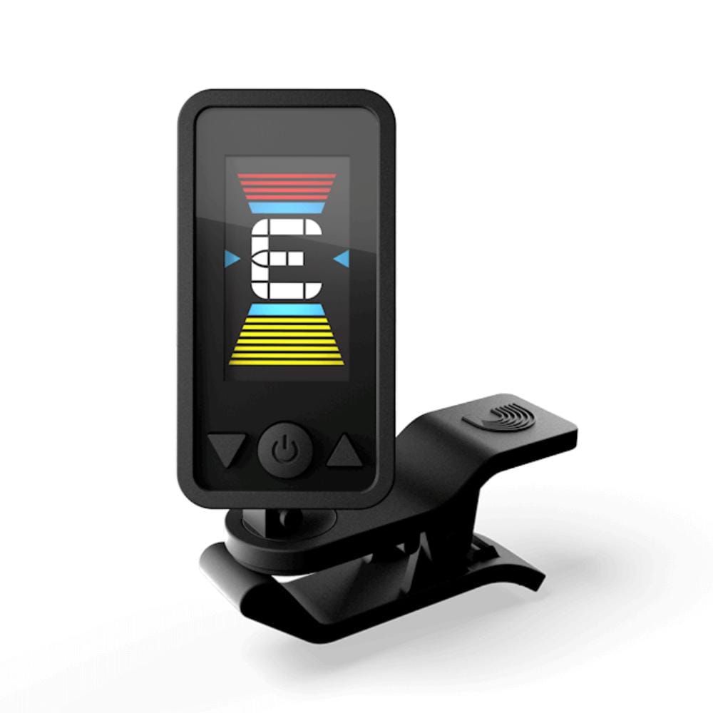 DAddario Tuners Black D'Addario Planet Waves PW-CT-17 Eclipse Chromatic Headstock Tuner
