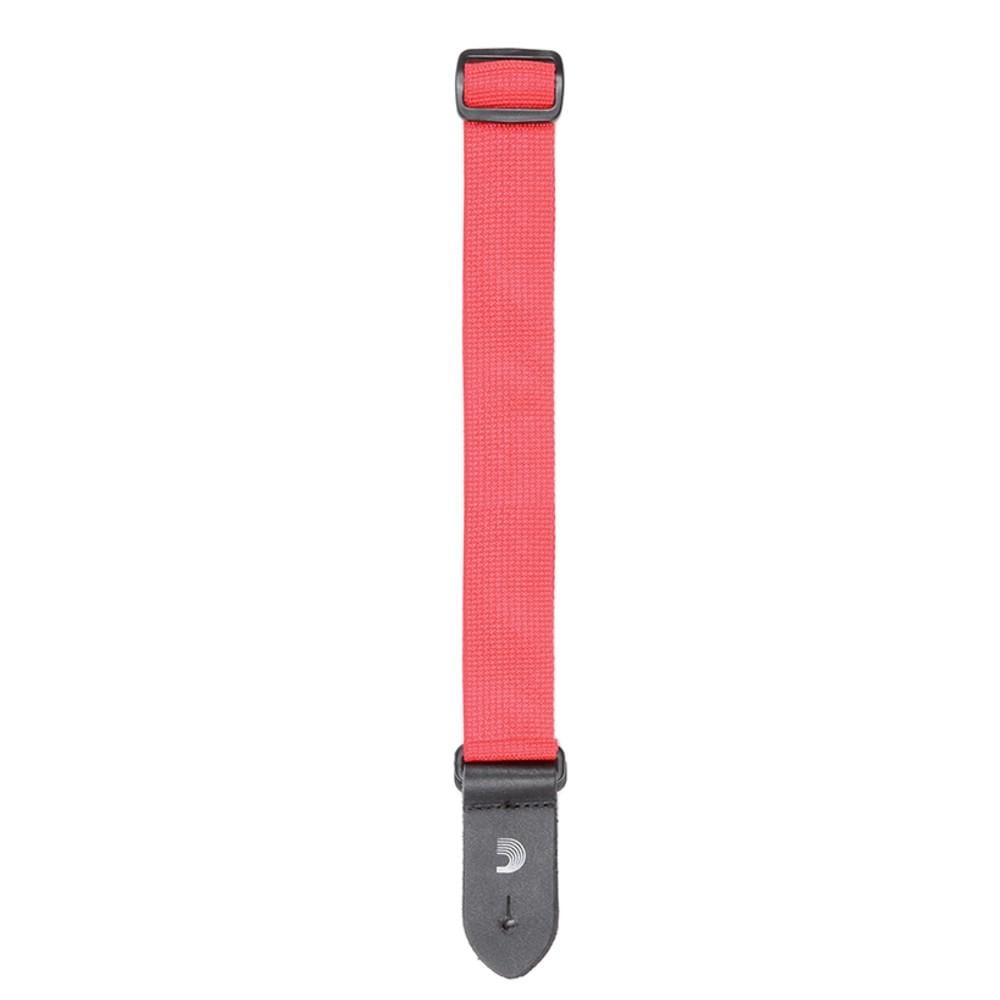 daddario ukulele straps d'addario polypropylene ukulele strap #color_red