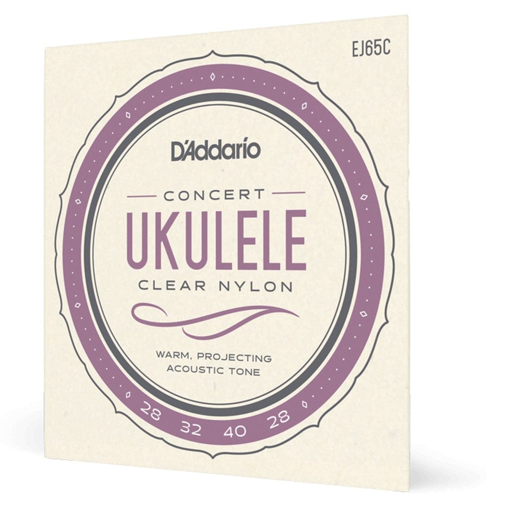 daddario ukulele strings d'addario ej65c ukulele strings - pro-art̩ custom extruded nylon