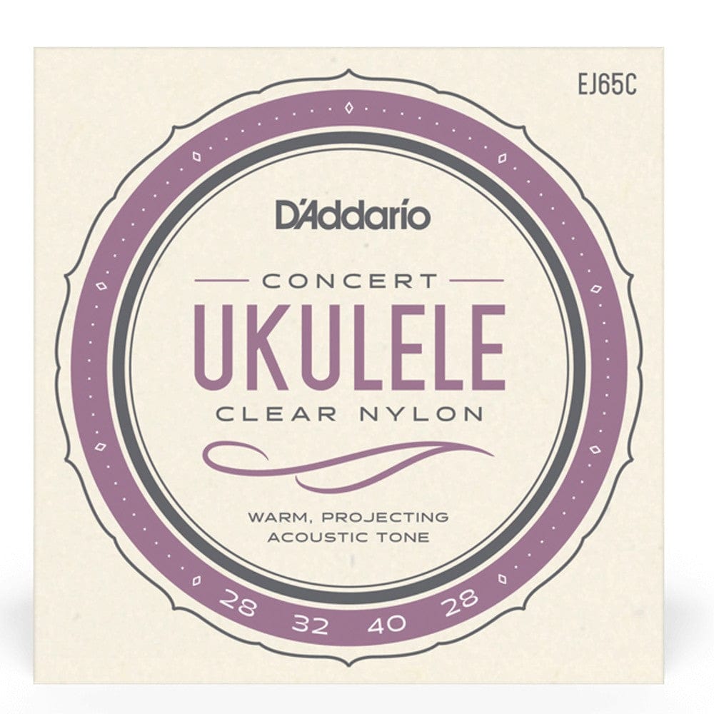 daddario ukulele strings d'addario ej65c ukulele strings - pro-art̩ custom extruded nylon
