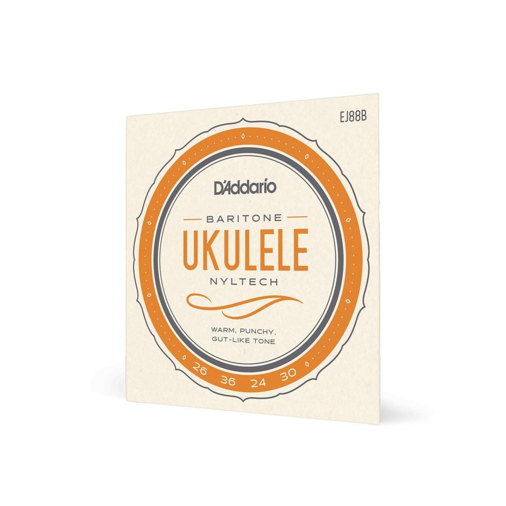 daddario ukulele strings d'addario ej88b baritone ukulele string set