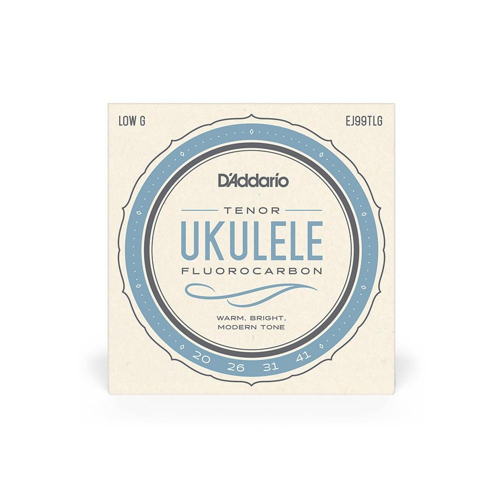 daddario ukulele strings d'addario ej99tlg tenor low g ukulele string set