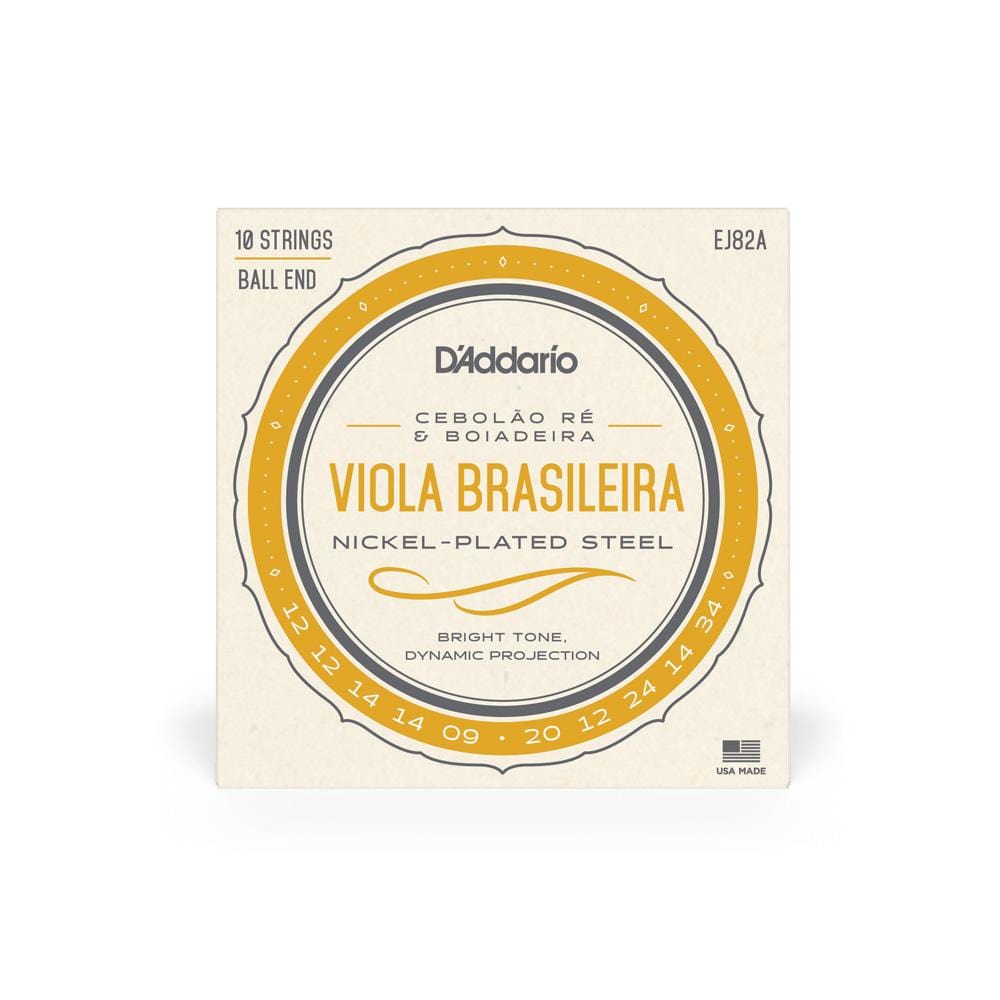 daddario viola strings d'addario ej82a viola brasileira cebolao re and boiadeira tunings string