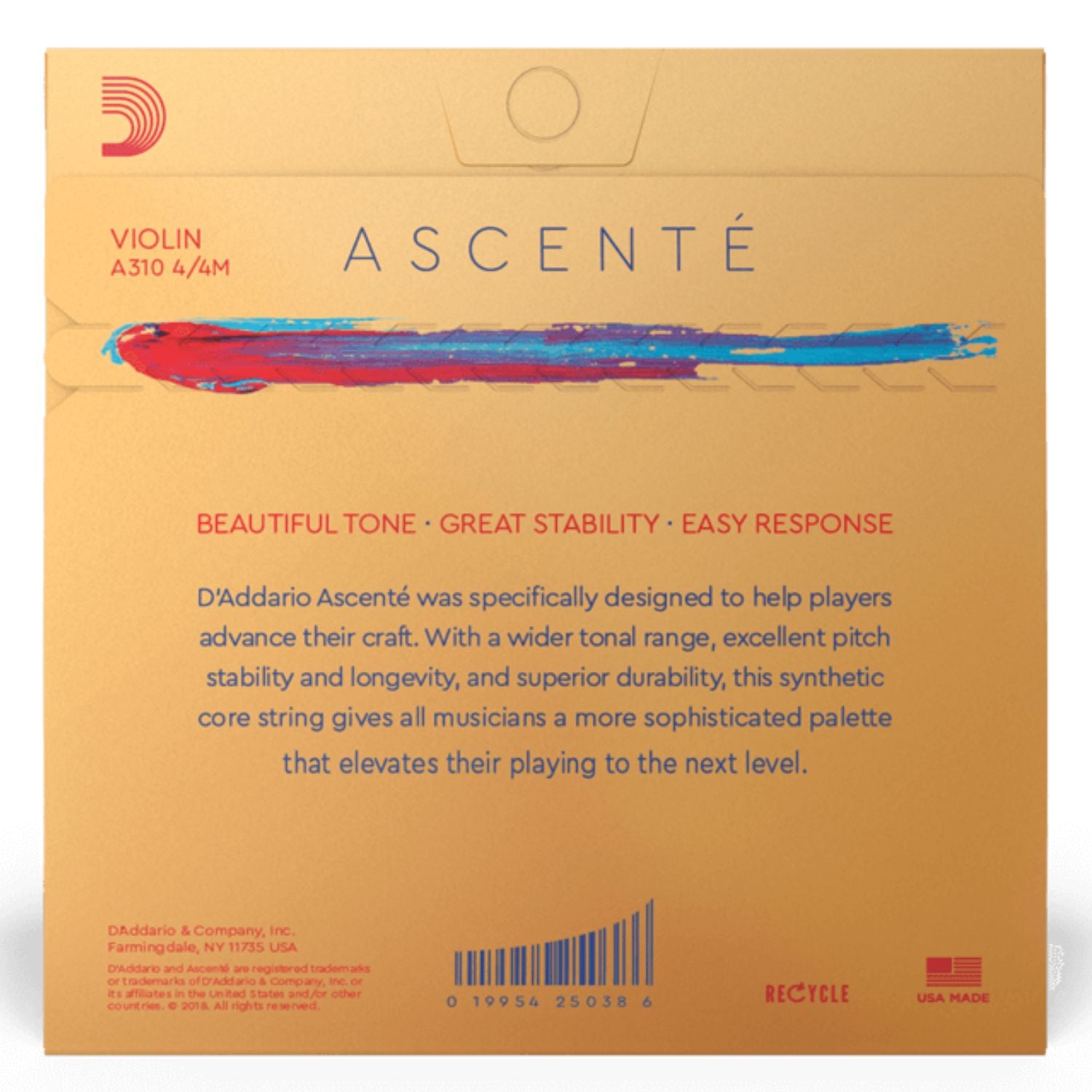 DAddario Violin Strings D'Addario Ascente Violin String Set