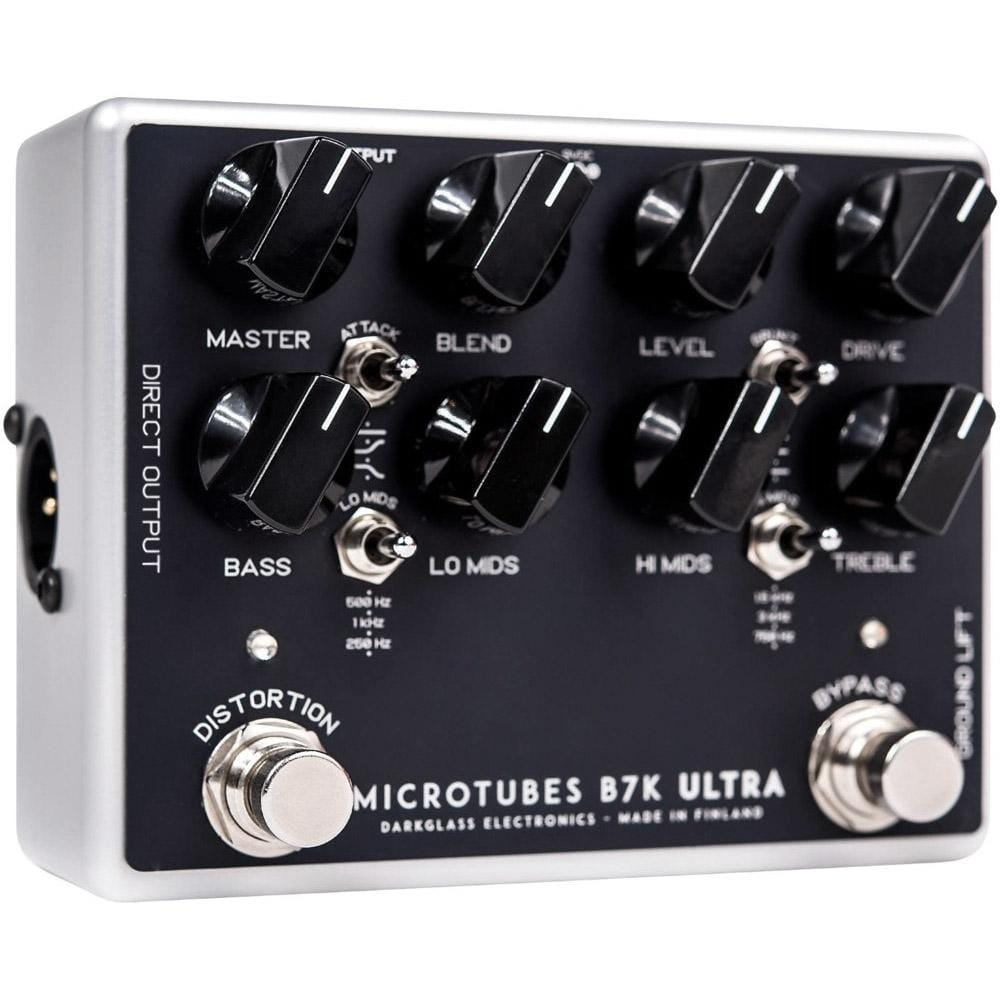 darkglass electronics effect pedals darkglass microtubes b7k ultra bass overdrive pedal