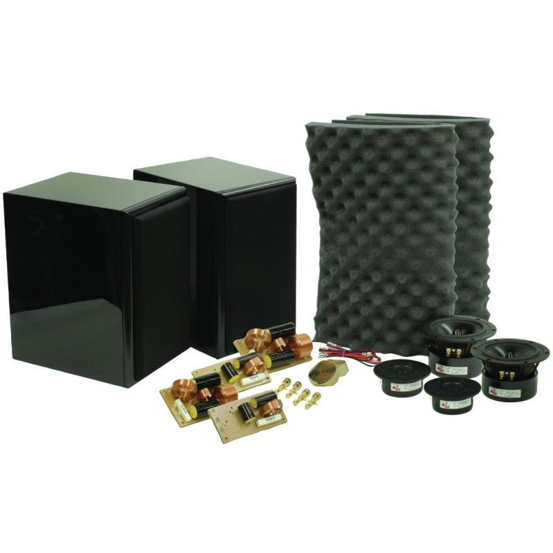 dayton audio speaker kits dayton audio rs621bk speaker kit pair gloss black - garage sale