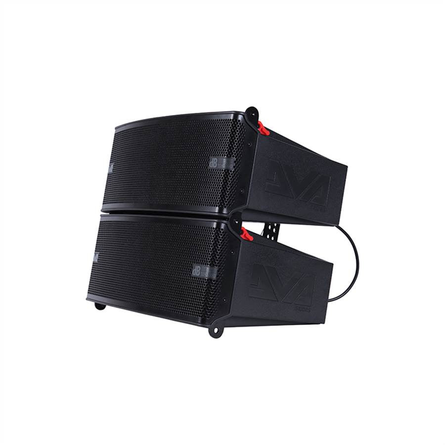 db technologies active pa speakers db technologies dva m2m+dva m2s-way active line array system