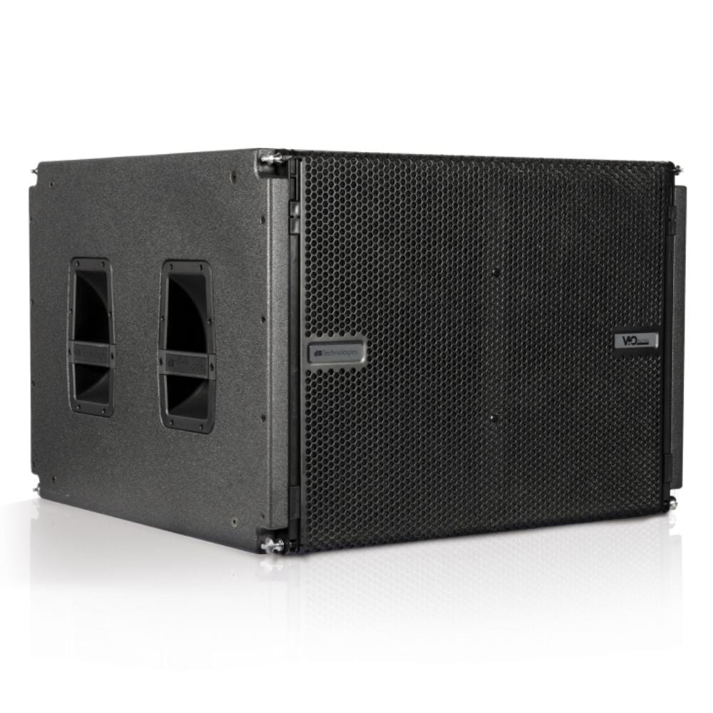 db technologies subwoofers db technologies vio s118 active horn-loaded flyable subwoofer