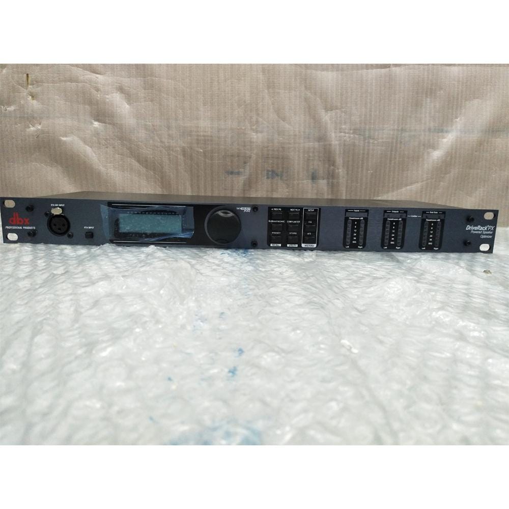 dbx pro live sound processors 2869 dbx driverack px powered speaker optimizer - open box #barcode_471892