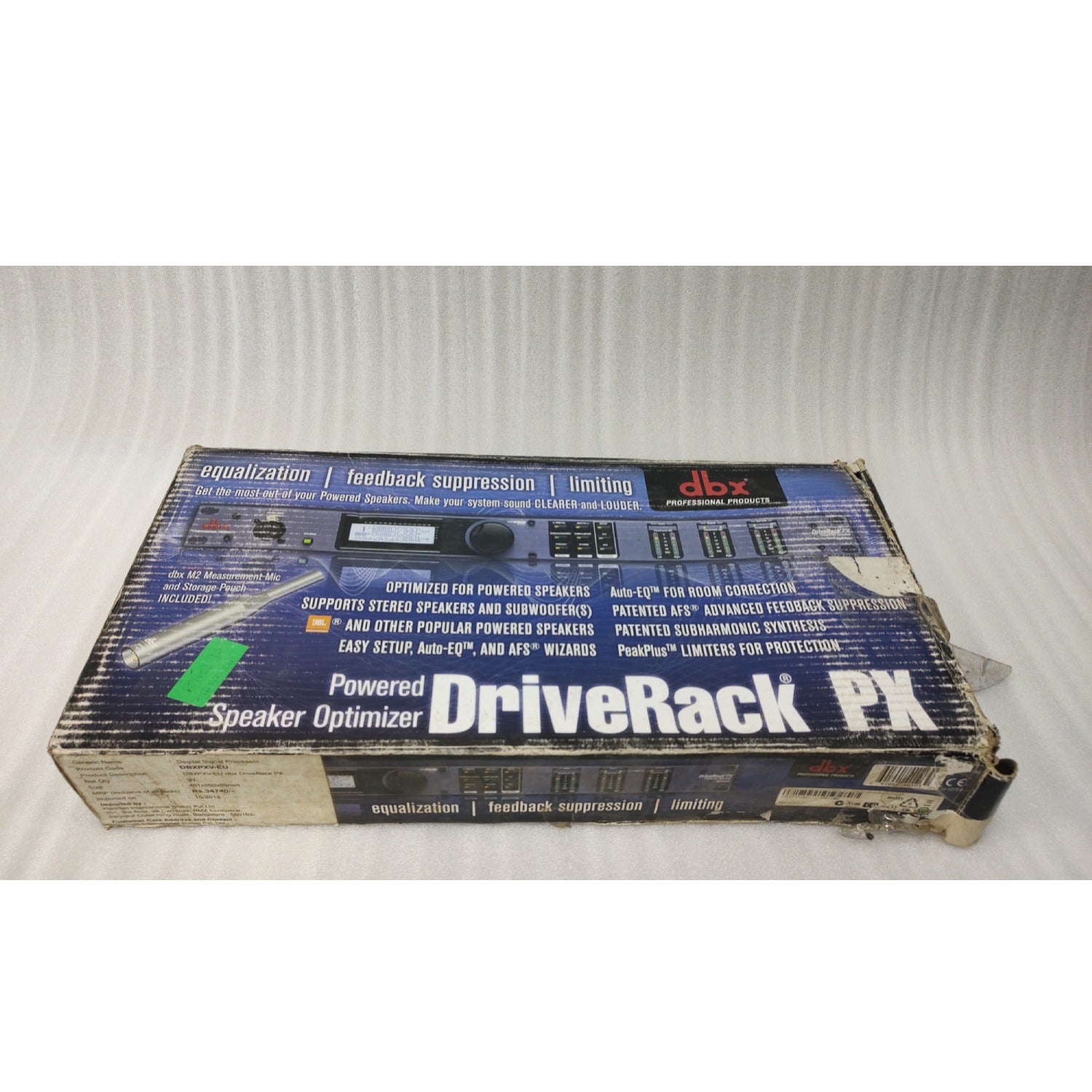 dbx Pro Live Sound Processors Dbx DriveRack PX Powered Speaker Optimizer - Open Box