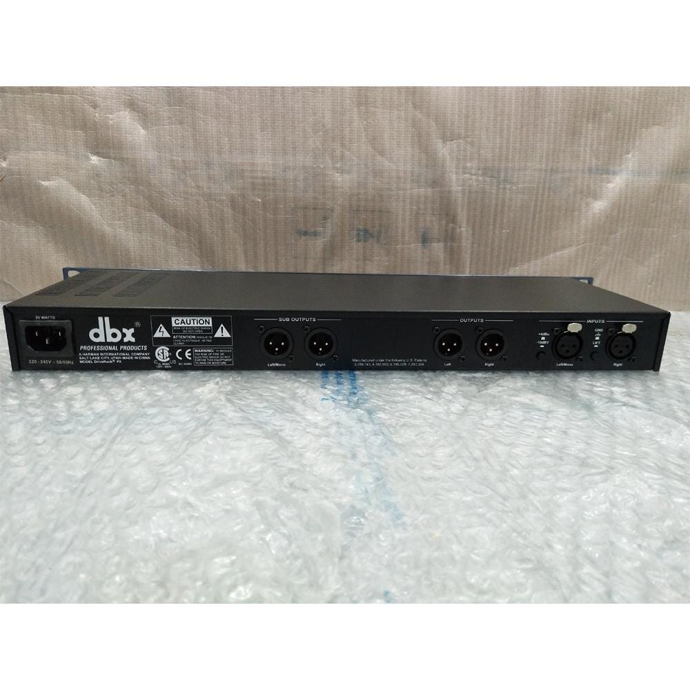 dbx pro live sound processors dbx driverack px powered speaker optimizer - open box #barcode_471892