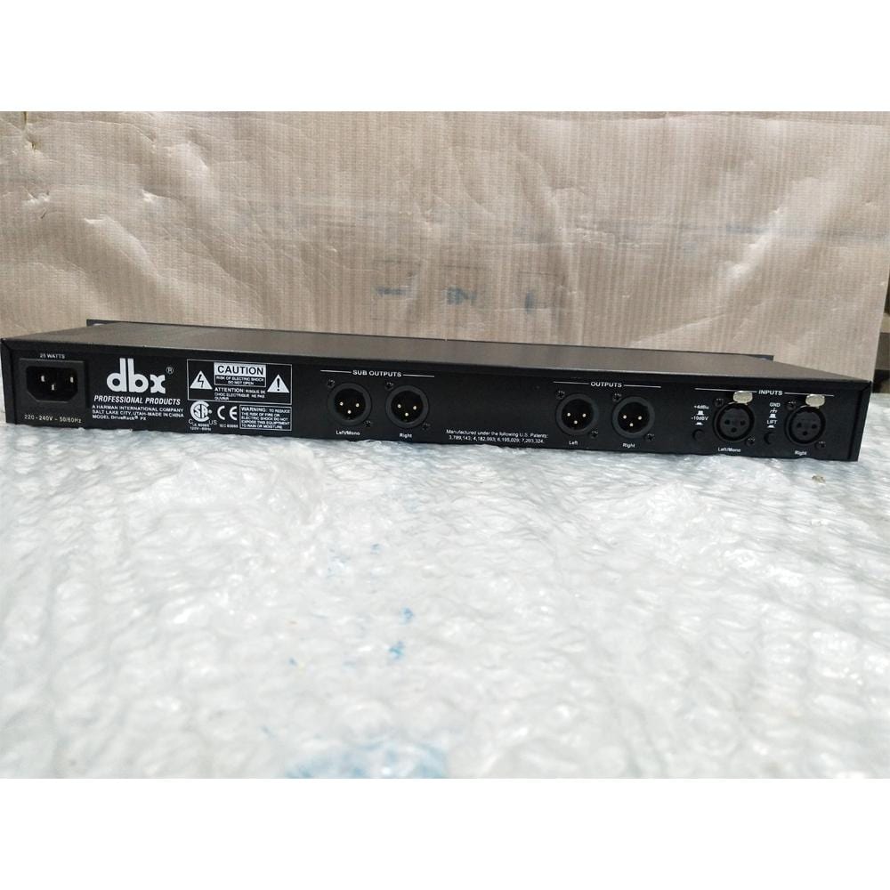 dbx pro live sound processors dbx driverack px powered speaker optimizer - open box #barcode_471892