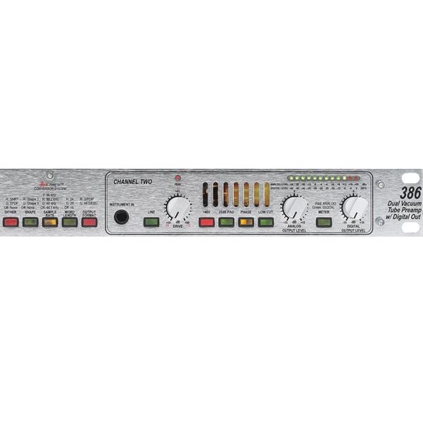 dbx pro pre amps dbx pro 386 dual vacuum tube preamp with digital out microphone preamp