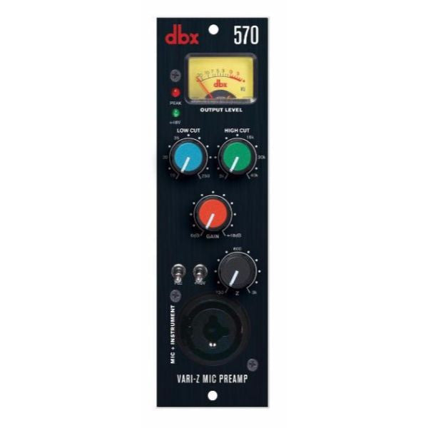 dbx Pro Pre Amps dbx Pro 500 Series 570 Vari-Z Mic Preamp