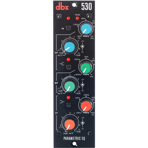 dbx Pro Signal Processors dbx Pro 500 Series 530 Parametric Equalizer Signal Processor