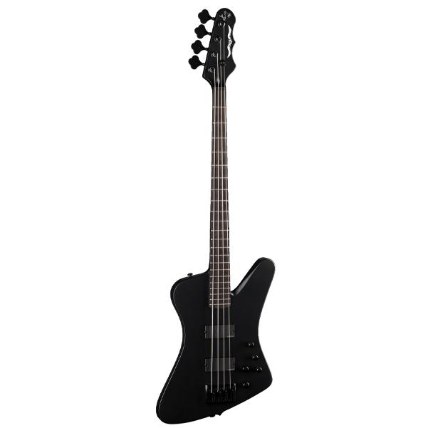 dean bass guitars dean guitars john entwistle hybrid pro bass guitar - black satin