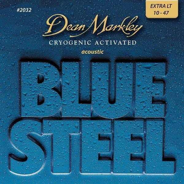 dean markley acoustic guitar strings dean markley 2032 blue steel cryogenic xl acoustic guitar strings