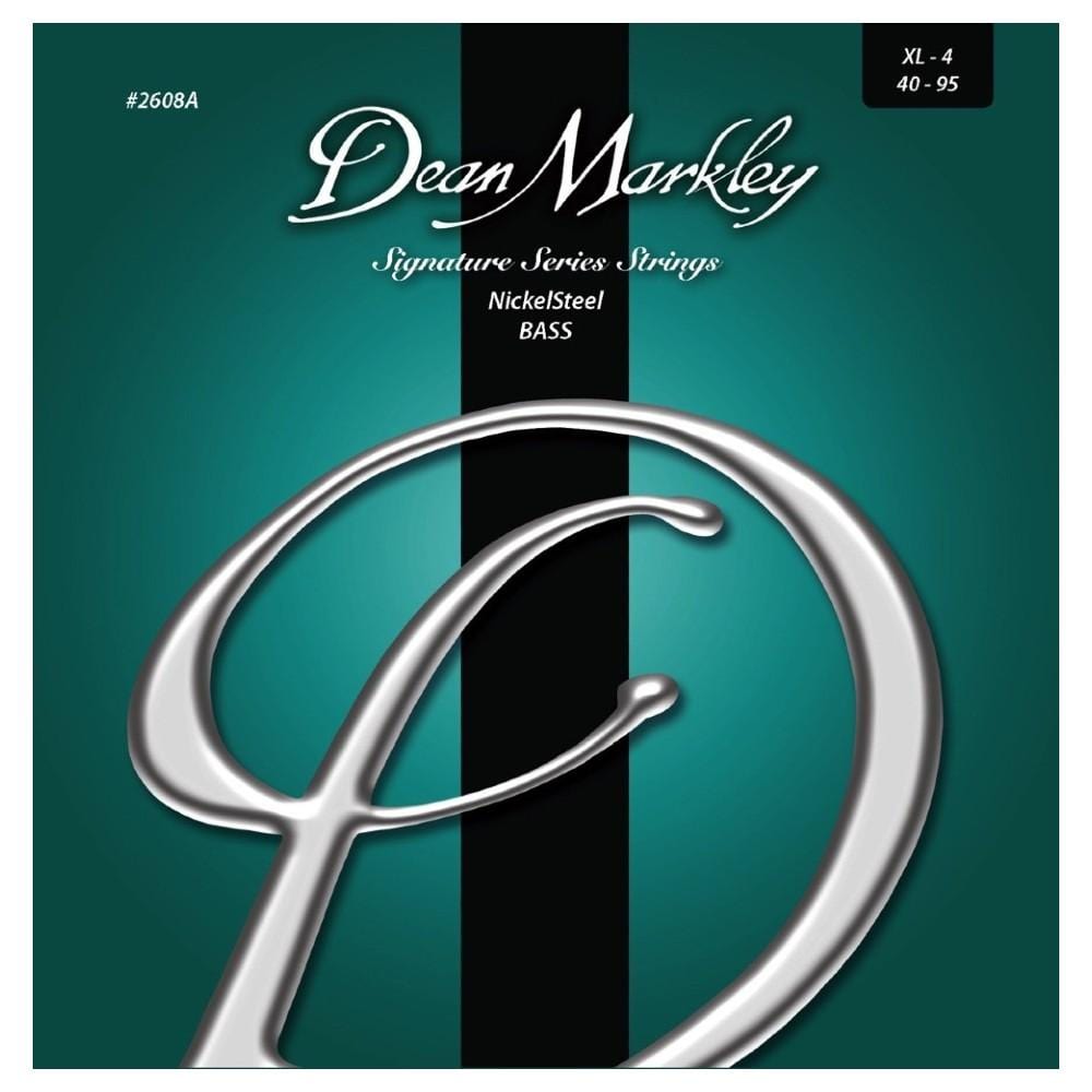 Dean Markley Bass Guitar Strings Dean Markley 2608A Signature Series Bass Guitar Strings- Extra Light 4-Strings 40-95
