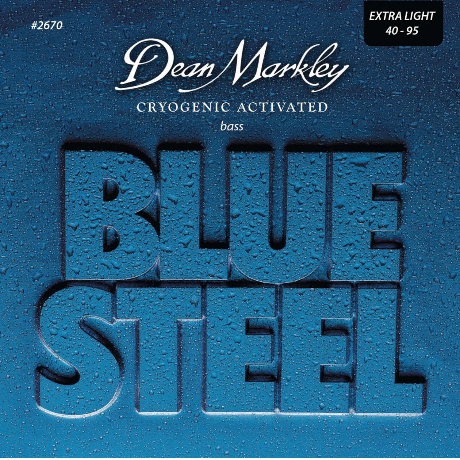 Dean Markley Bass Guitar Strings Dean Markley 2674 Blue Steel Cryogenic Medium Bass Guitar Strings - 0.45-0.105