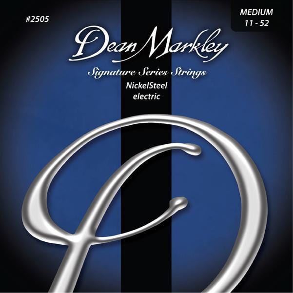 dean markley electric guitar strings dean markley 2505 medium nickelsteel electric guitar strings - .011 - .052 - 6 string set