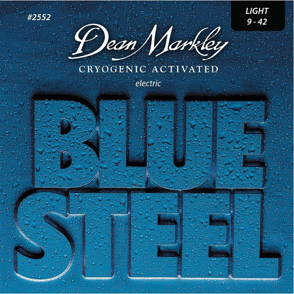 dean markley electric guitar strings dean markley 2552 electric guitar strings - blue steel light