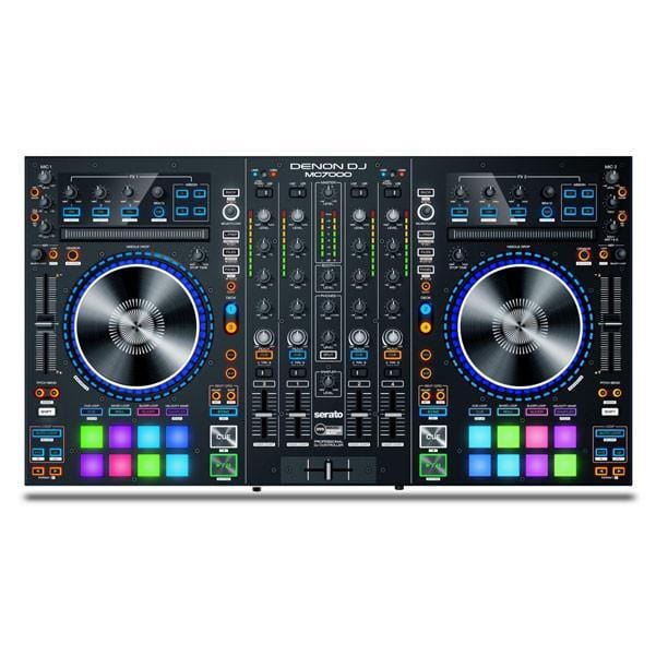 denon dj controller interfaces denon mc7000 controller for serato