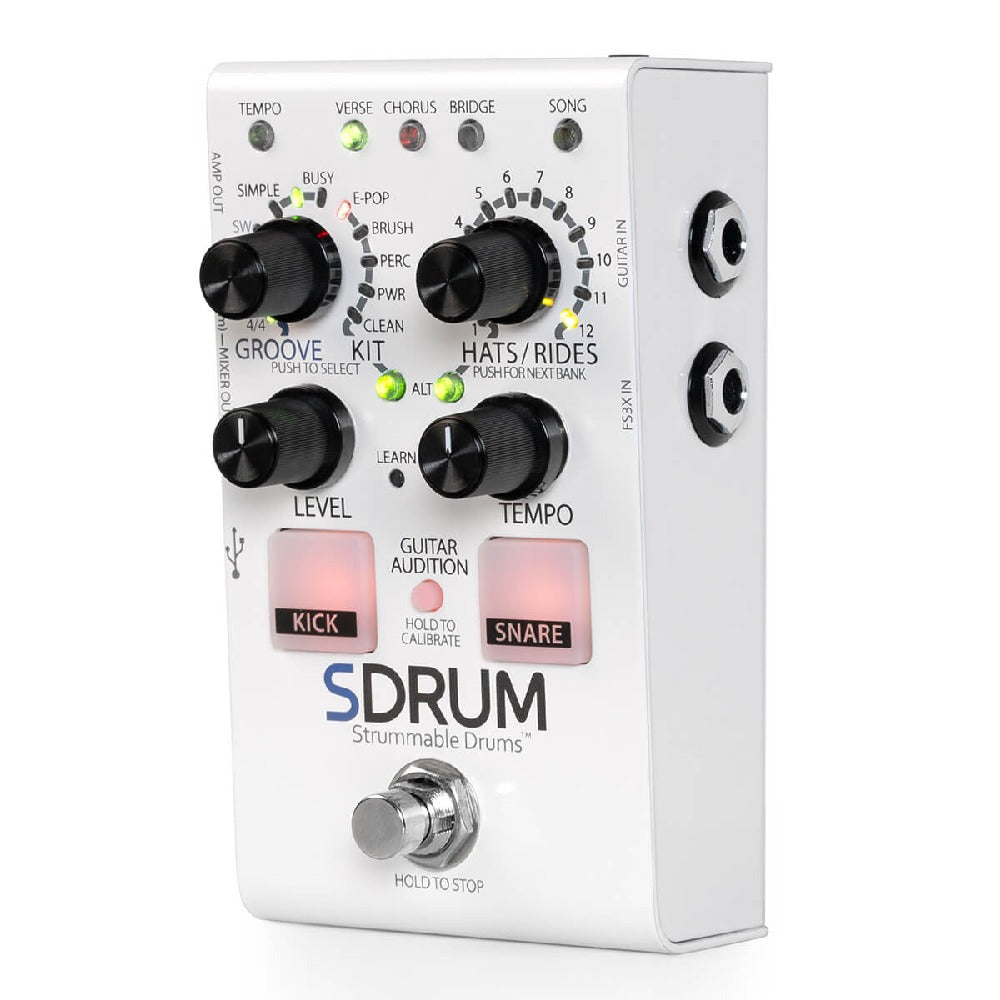Digitech Drum Pedals Digitech Sdrum V-04 Strummable Drum Pedal