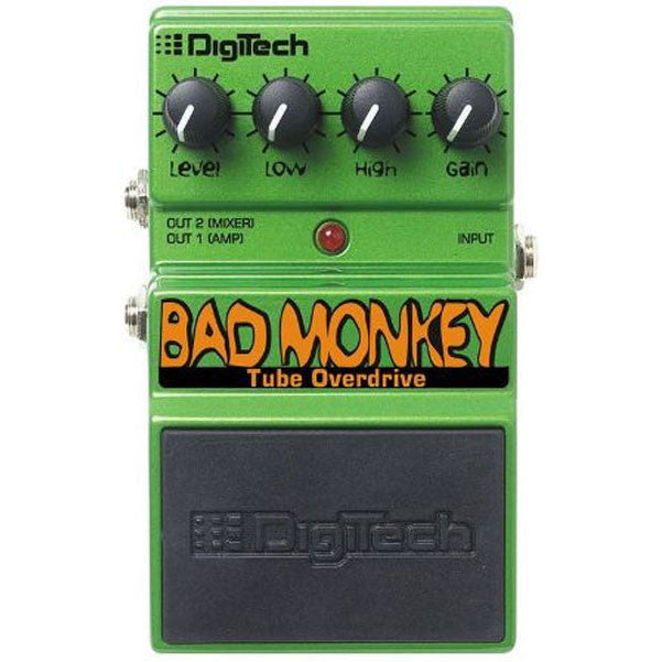 digitech effect pedals digitech dbm bad monkey overdrive guitar effects pedal