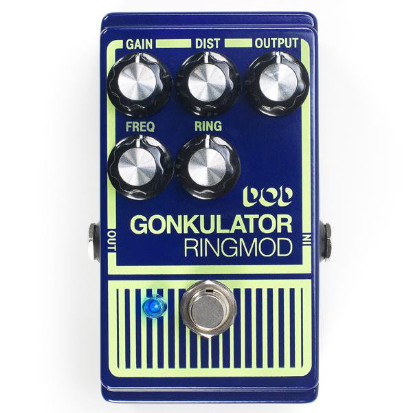 digitech effect pedals digitech dod gonkulator ring modulator guitar effects pedal