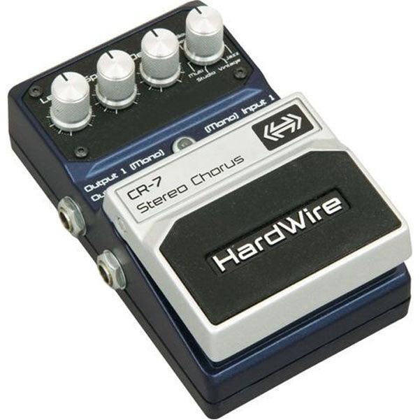 digitech effect pedals digitech hardwire series cr-7 stereo chorus guitar effects pedal