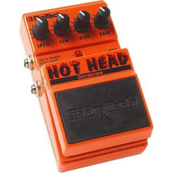 digitech effect pedals digitech hot head guitar effects pedal