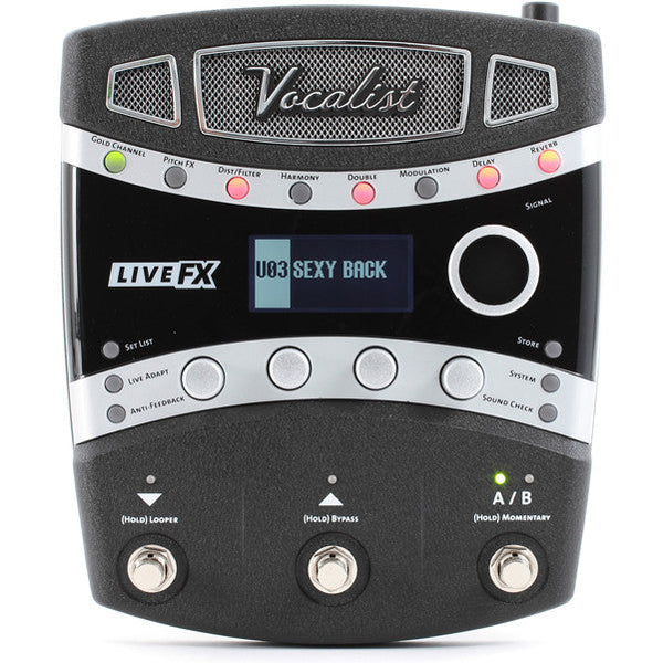 Buy Digitech Vocalist Live FX Vocal Multi Effects Processor Online Bajaao