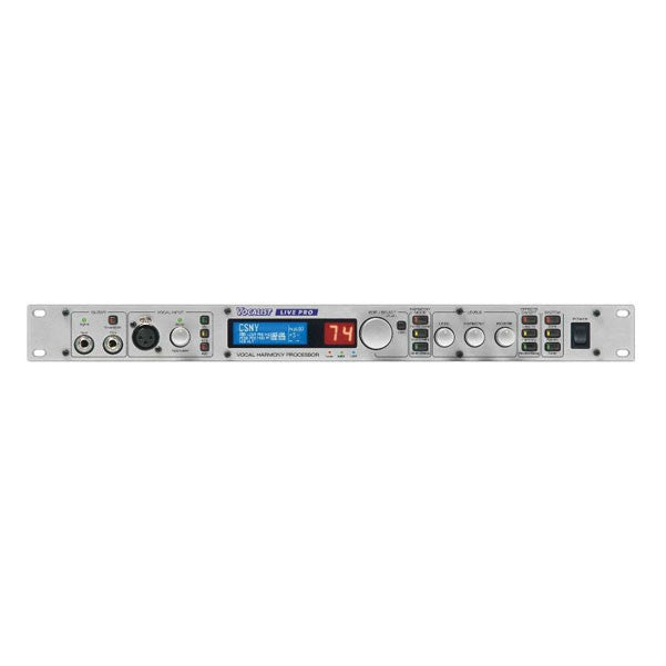 digitech voice processors digitech vocalist live pro vocal harmony processor