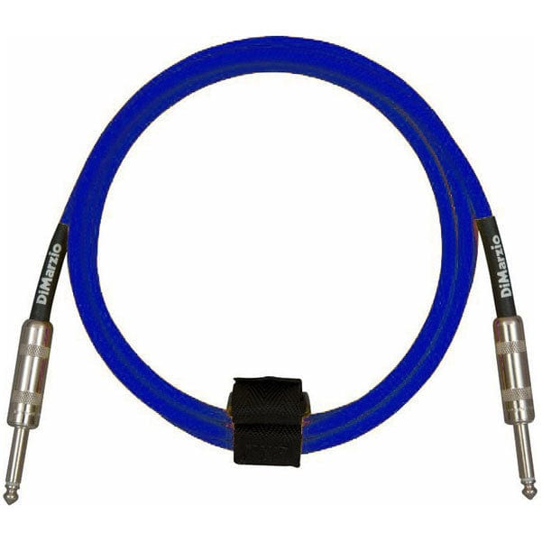 dimarzio guitar cables dimarzio ep1710sseb instrument cable electric blue