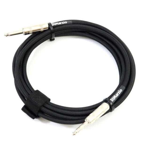 dimarzio instrument cables dimarzio ep1710ssbk overbraid instrument cable with switchcraft jack 3 metres