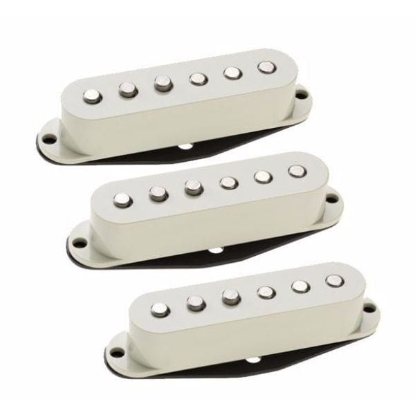 dimarzio pickups dimarzio area strat 3 pickup set, aged white