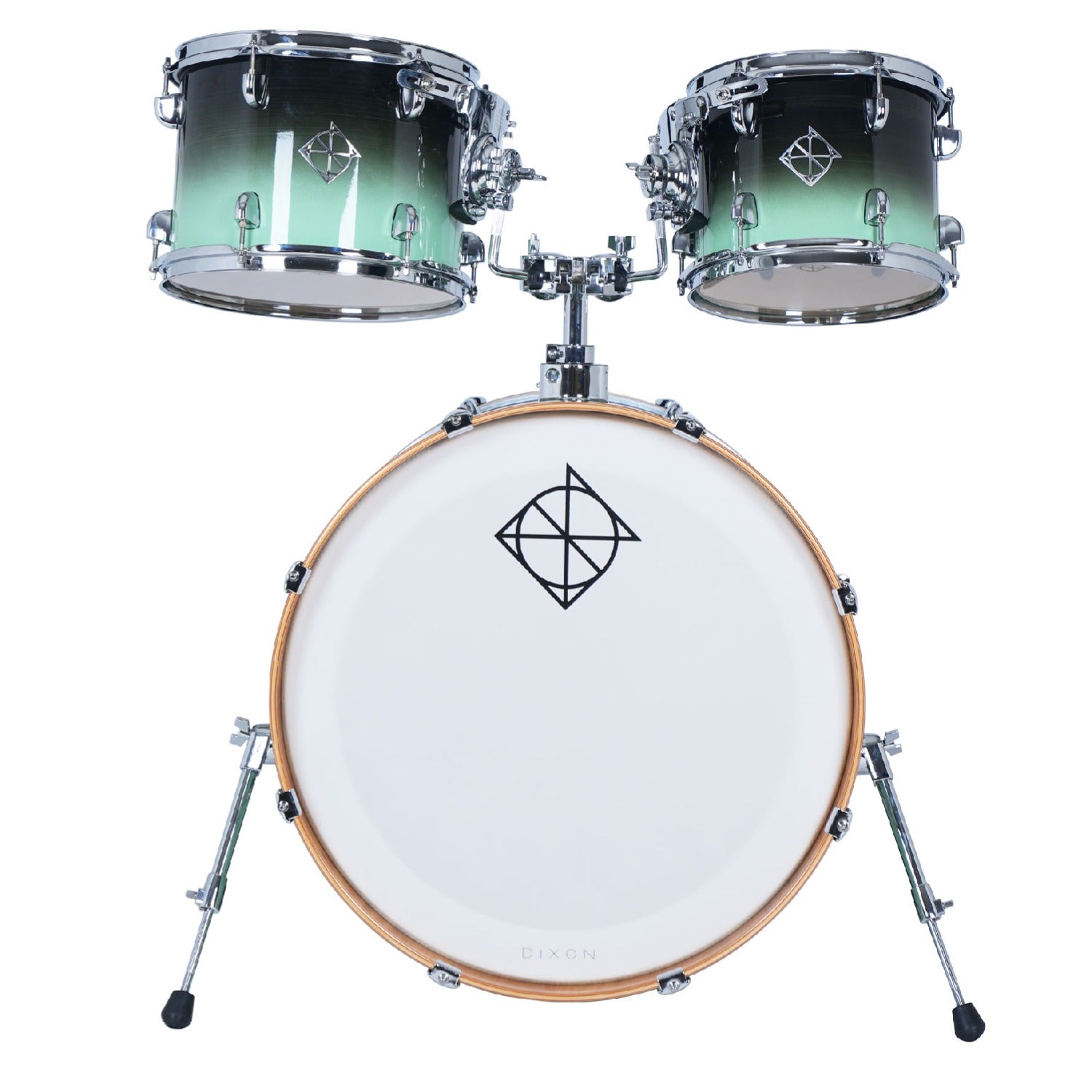 Dixon Acoustic Drum Kits Dixon Fuse 5 Piece Maple Gloss Acoustic Drum Kit