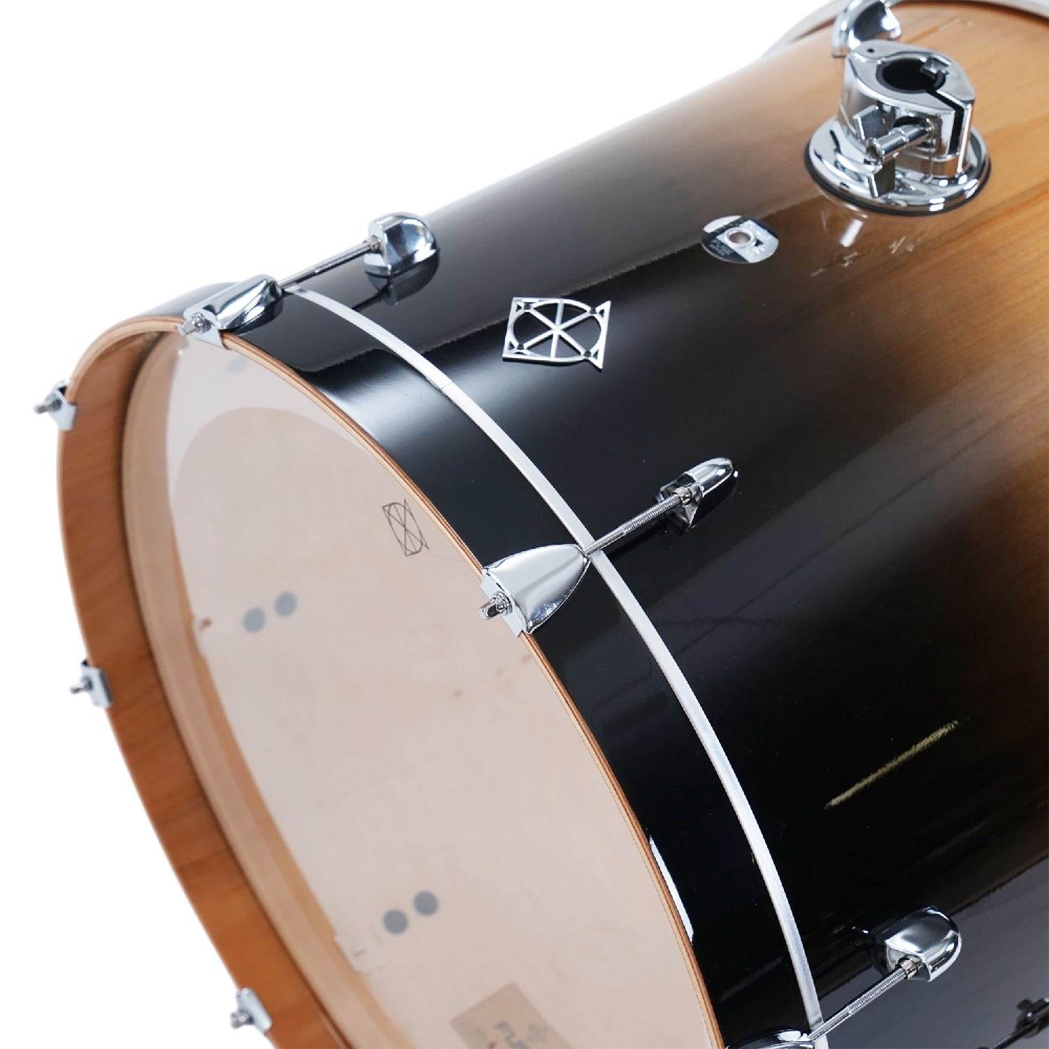 Dixon Acoustic Drum Kits Dixon Fuse 5 Piece Maple Gloss Acoustic Drum Kit