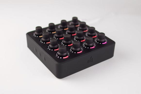 dj techtools dj controller interfaces dj techtools midi fighter twister black