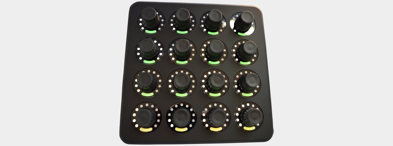 dj techtools dj controller interfaces dj techtools midi fighter twister black