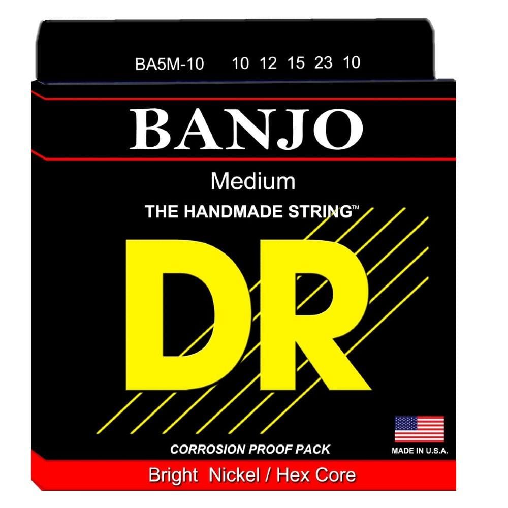 dr banjo strings dr strings ba5 10 original style banjo strings