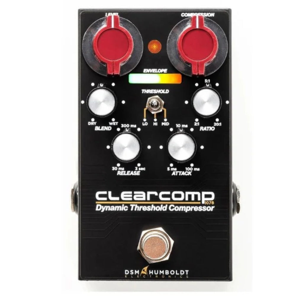 DSM & Humboldt Compressor Pedals DSM & Humboldt Clearcomp 1078 Electronics Compressor Guitar Effect Pedal