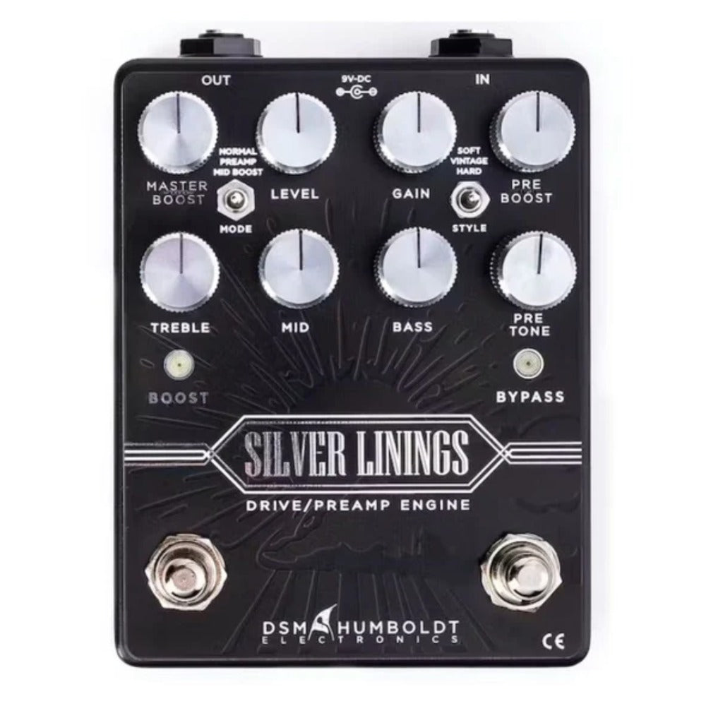 DSM & Humboldt Effect Pedals DSM & Humboldt Silver Linings Drive Preamp Engine