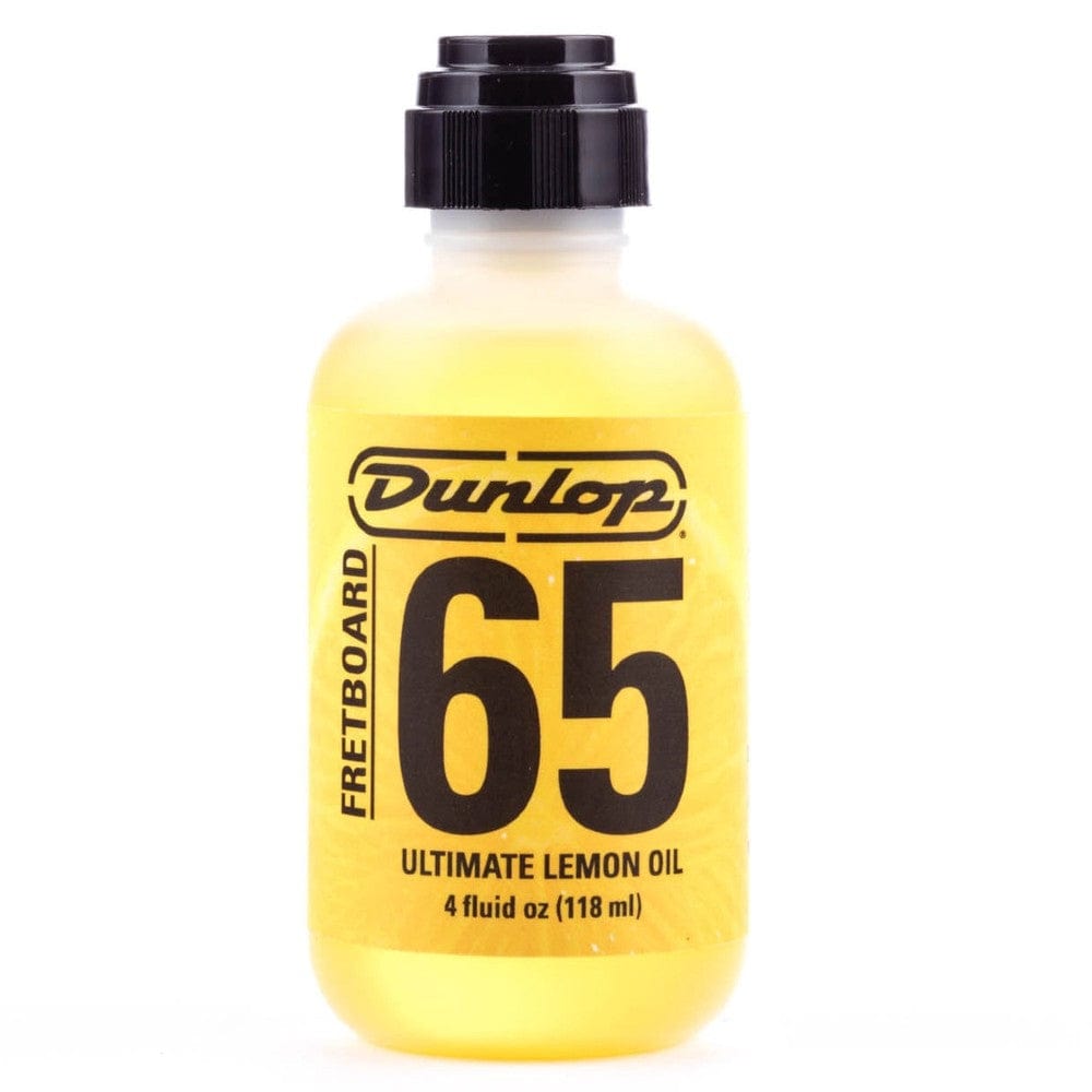 dunlop cleaners and conditioners dunlop fretboard 65 ultimate lemon oil - guitar maintenance