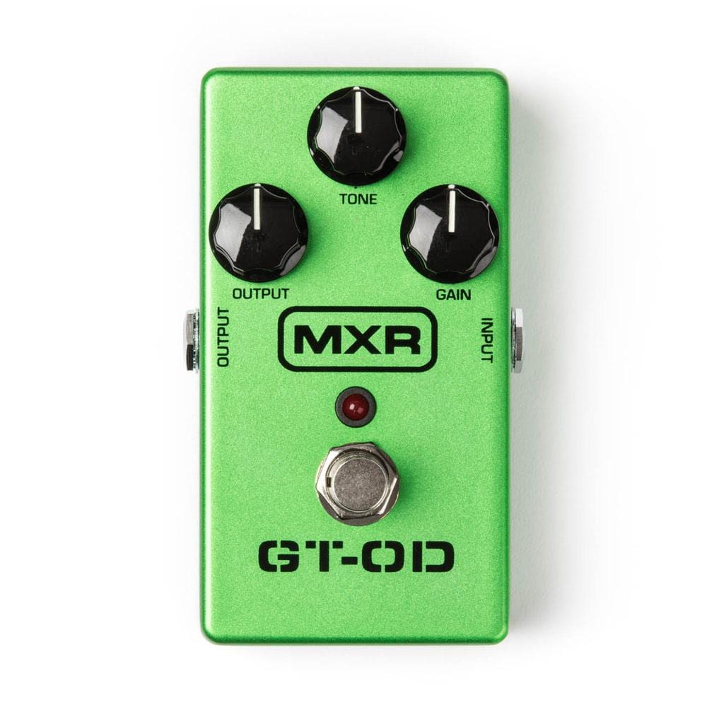 dunlop effect pedals dunlop mxr m193 gt-od overdrive effects pedal
