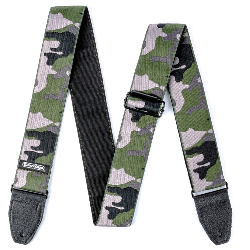 dunlop guitar straps green dunlop d6717 jacquard woven ranger guitar strap #color_green