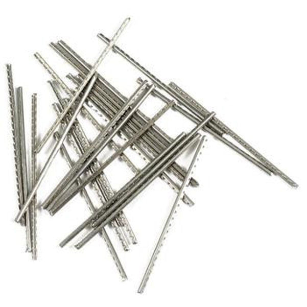 dunlop parts and hardware dunlop 6130 accu fret guitar fret wire set of 24 - made in usa