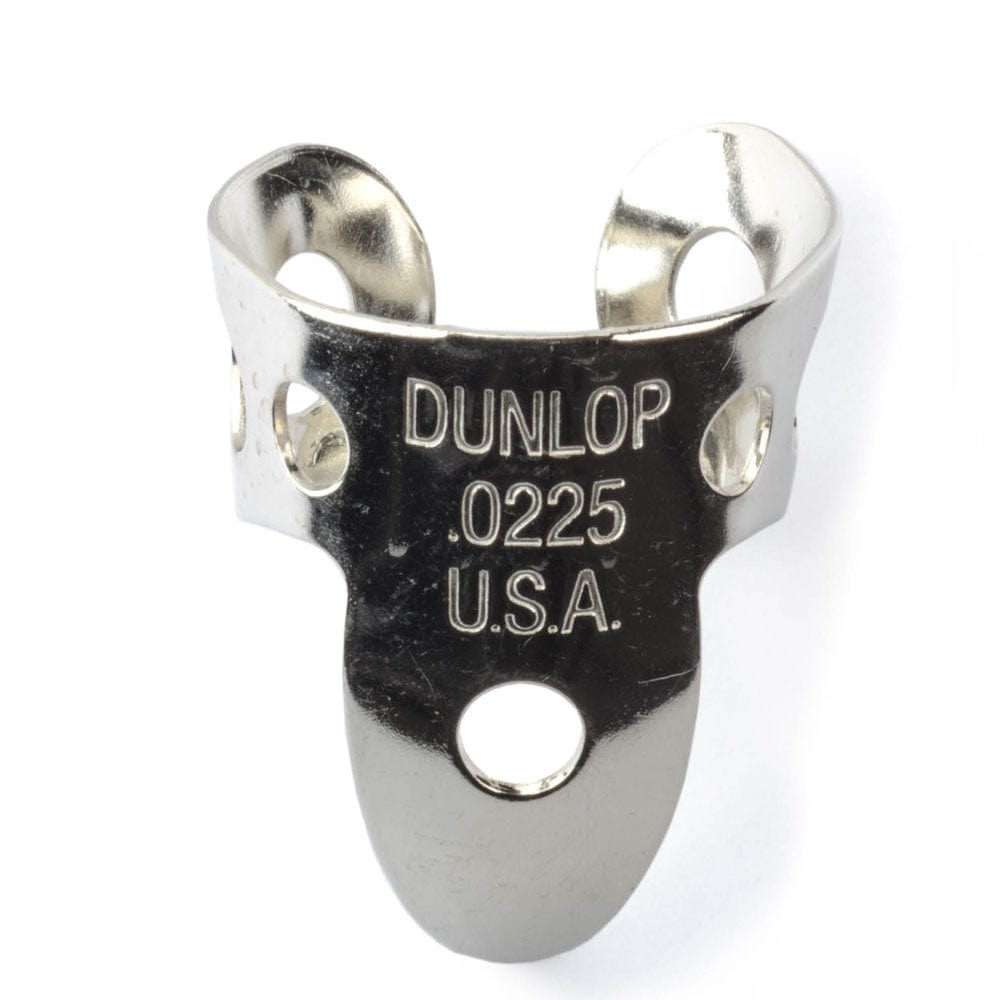 dunlop picks 0.225mm dunlop 33r nickel silver fingerpicks - pack of 20 #size_0.225mm