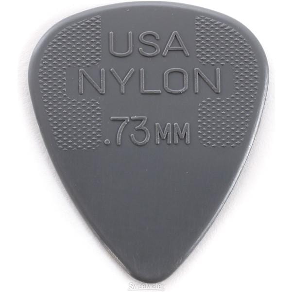 dunlop picks 0.73mm dunlop 44r nylon standard guitar picks - pack of 6 #gauge_0.73mm